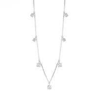 Collar Bliss Mujer Sole in Oro blanco Diamante 0.16 Ct 20086464 - 20086464